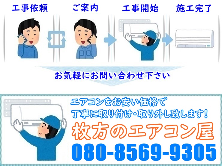 枚方のエアコン屋